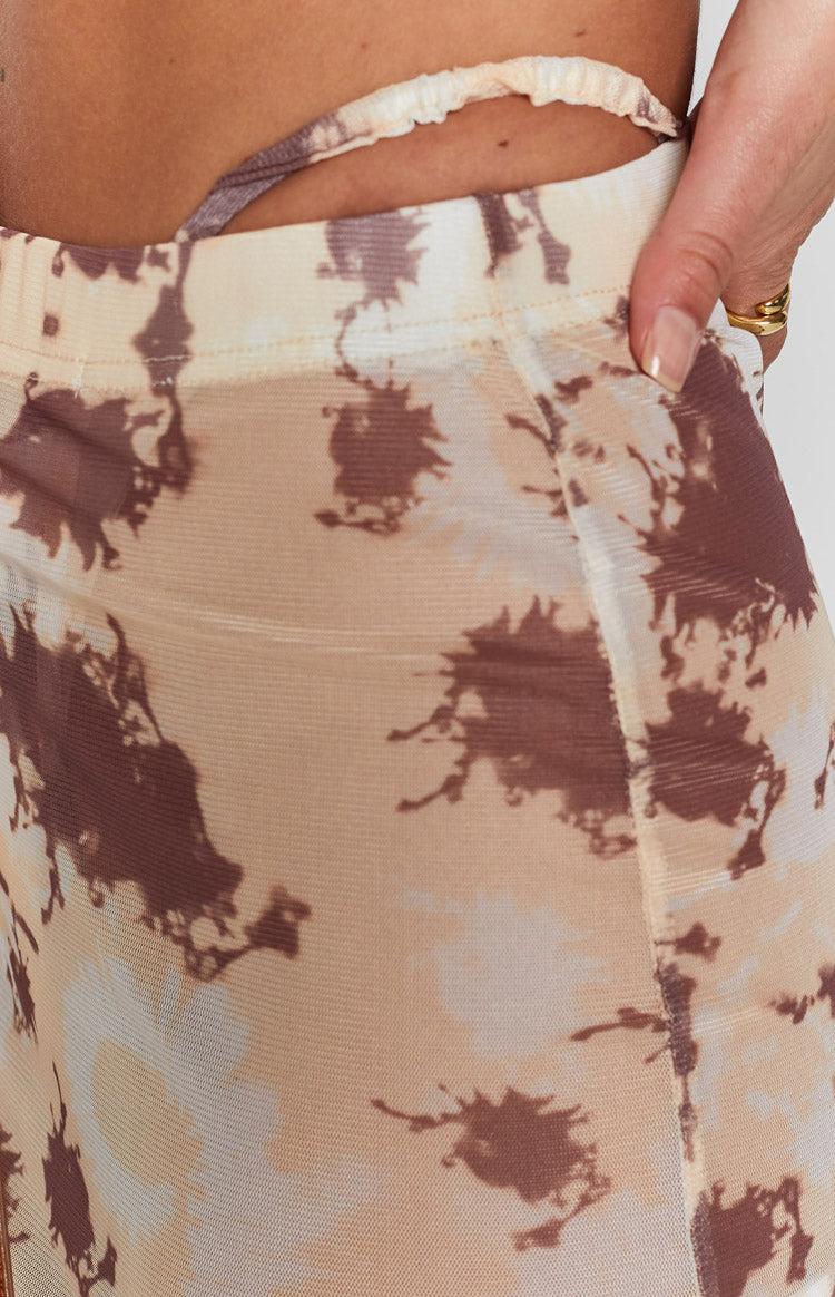 Chiba Mesh Skirt Tie Dye Product Image