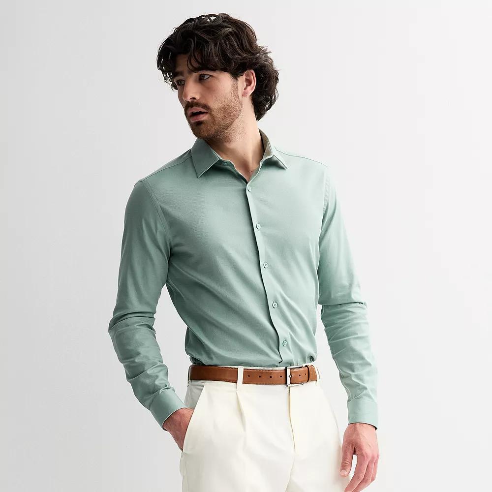 Men's Apt. 9® Premier Flex Slim-Fit Dress Shirt,  Product Image