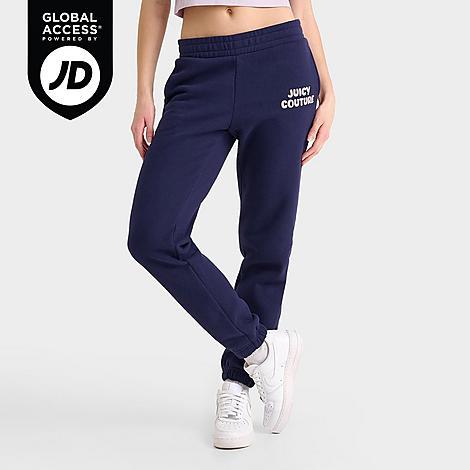 Womens Juicy Couture Wave Fleece Jogger Pants Product Image