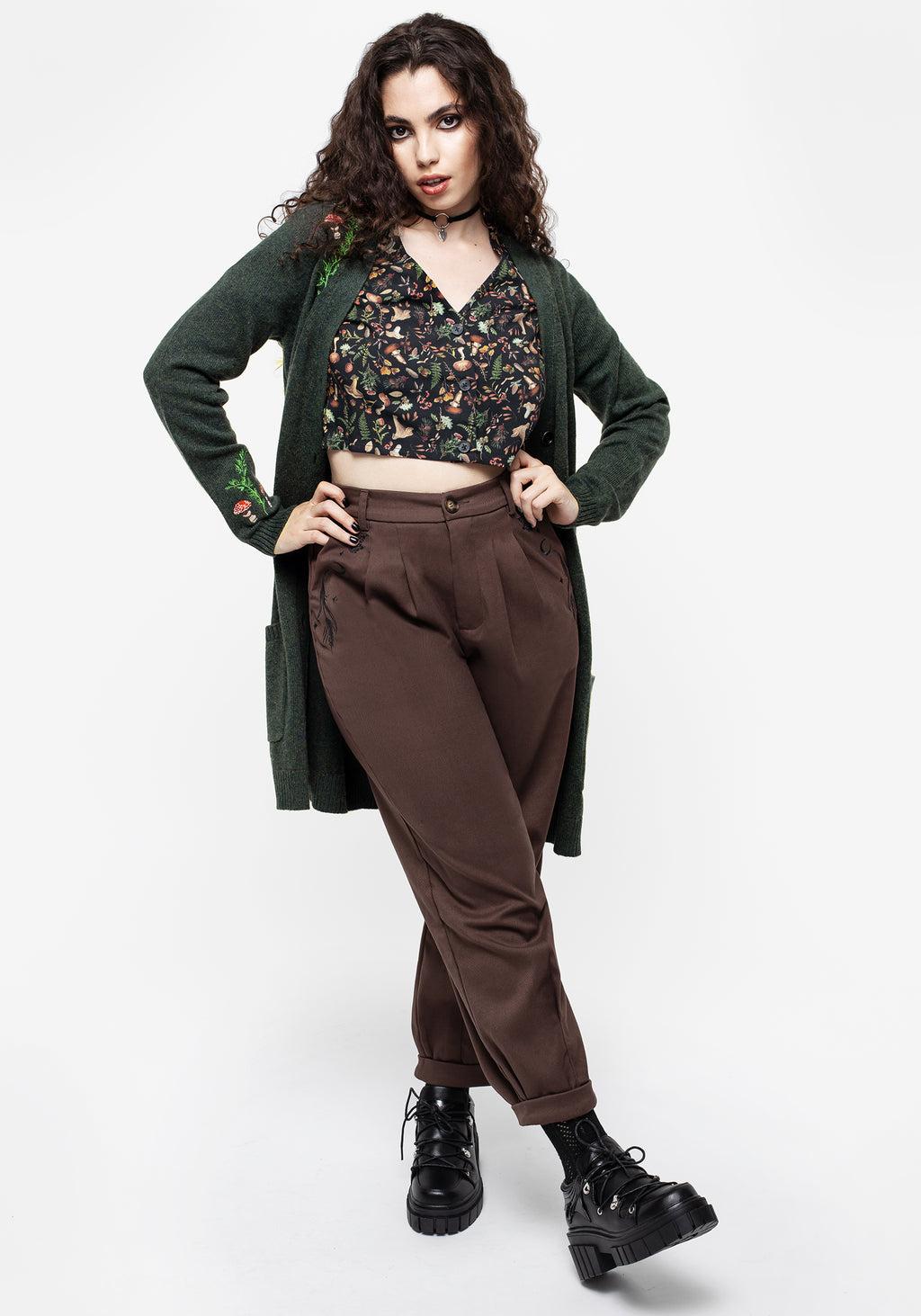Dianne Embroidered Balloon Trousers Product Image