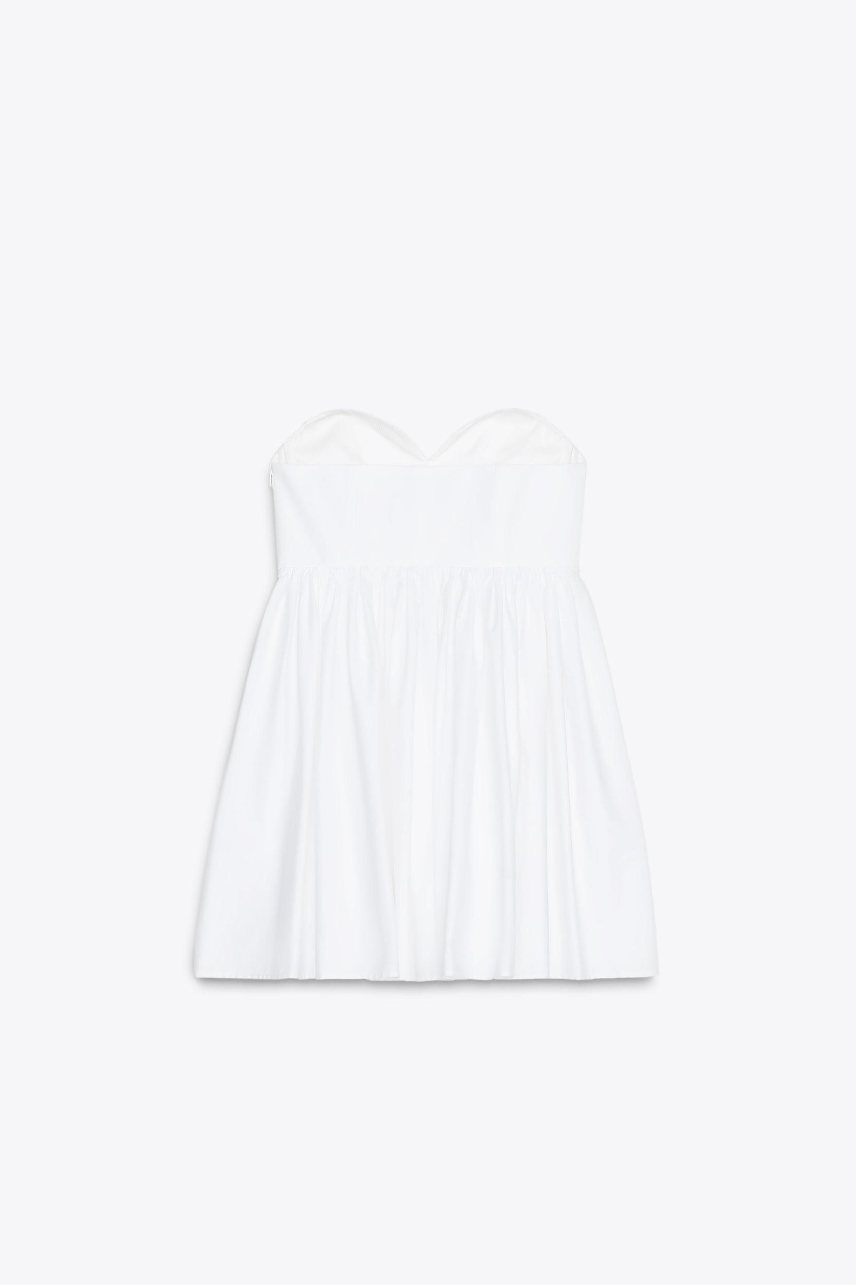 SHORT SWEETHEART NECKLINE DRESS Product Image