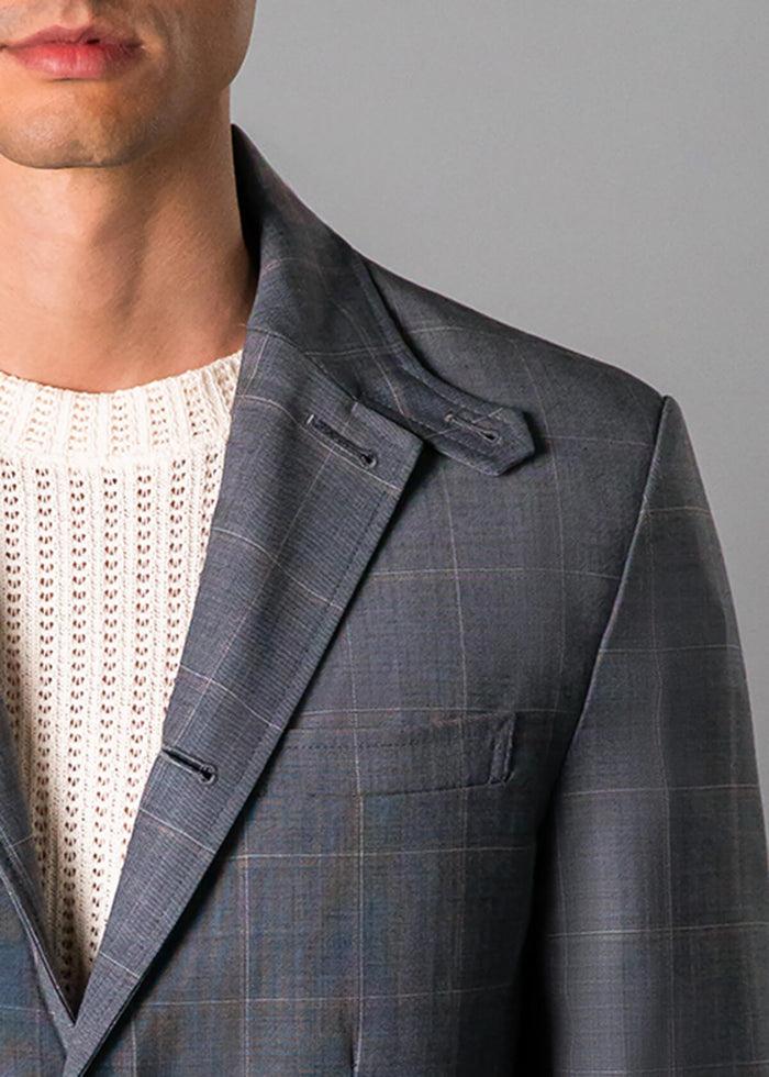 Vtg Plaid Blazer Product Image