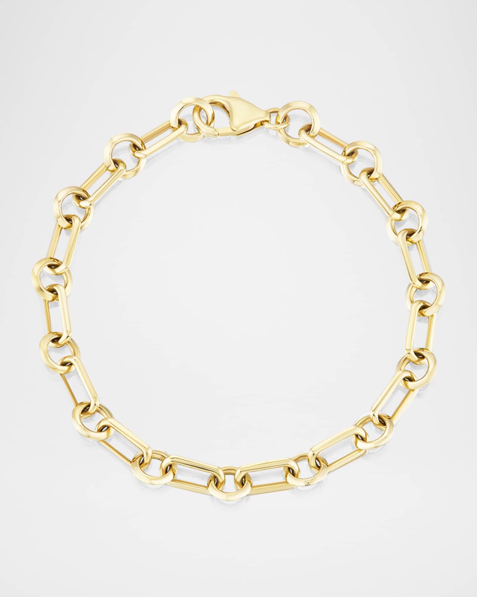 14K Yellow Gold Small Soho Chain Bracelet Product Image