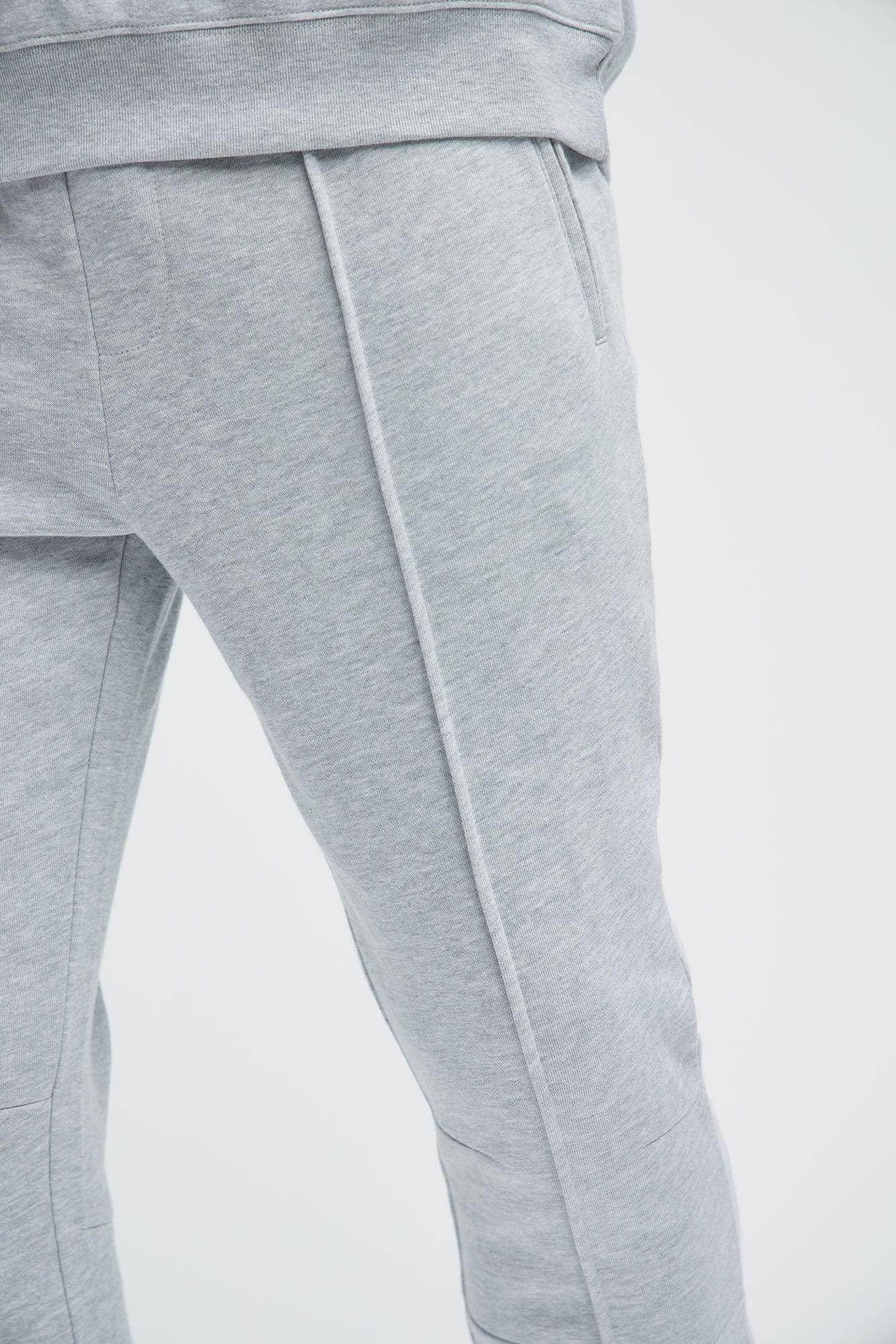 Ian Skinny Flare Sweatpants - Heather Grey Product Image