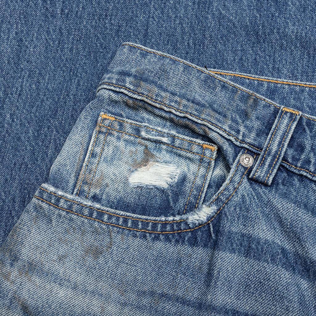 Wide Jeans - Light Wash Male Product Image