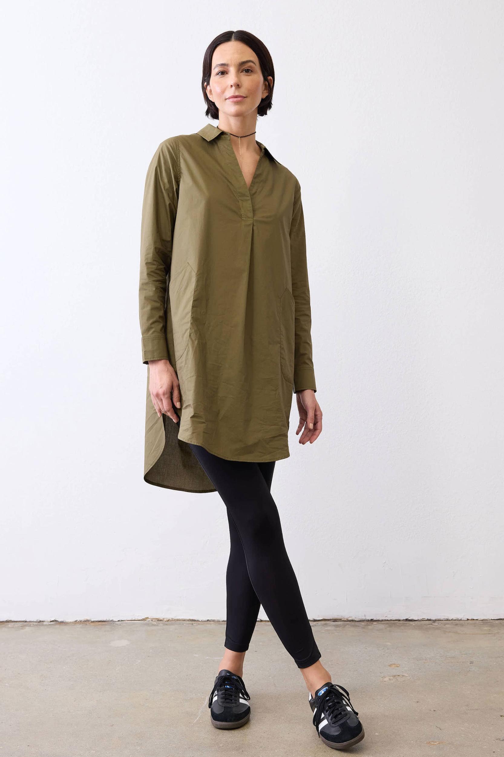Everyday Poplin Shirt Dress Product Image