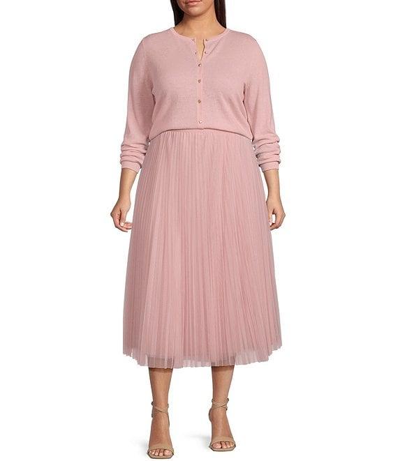 Lucy Paris Plus Betsy Long Sleeve Wool Cardigan Product Image