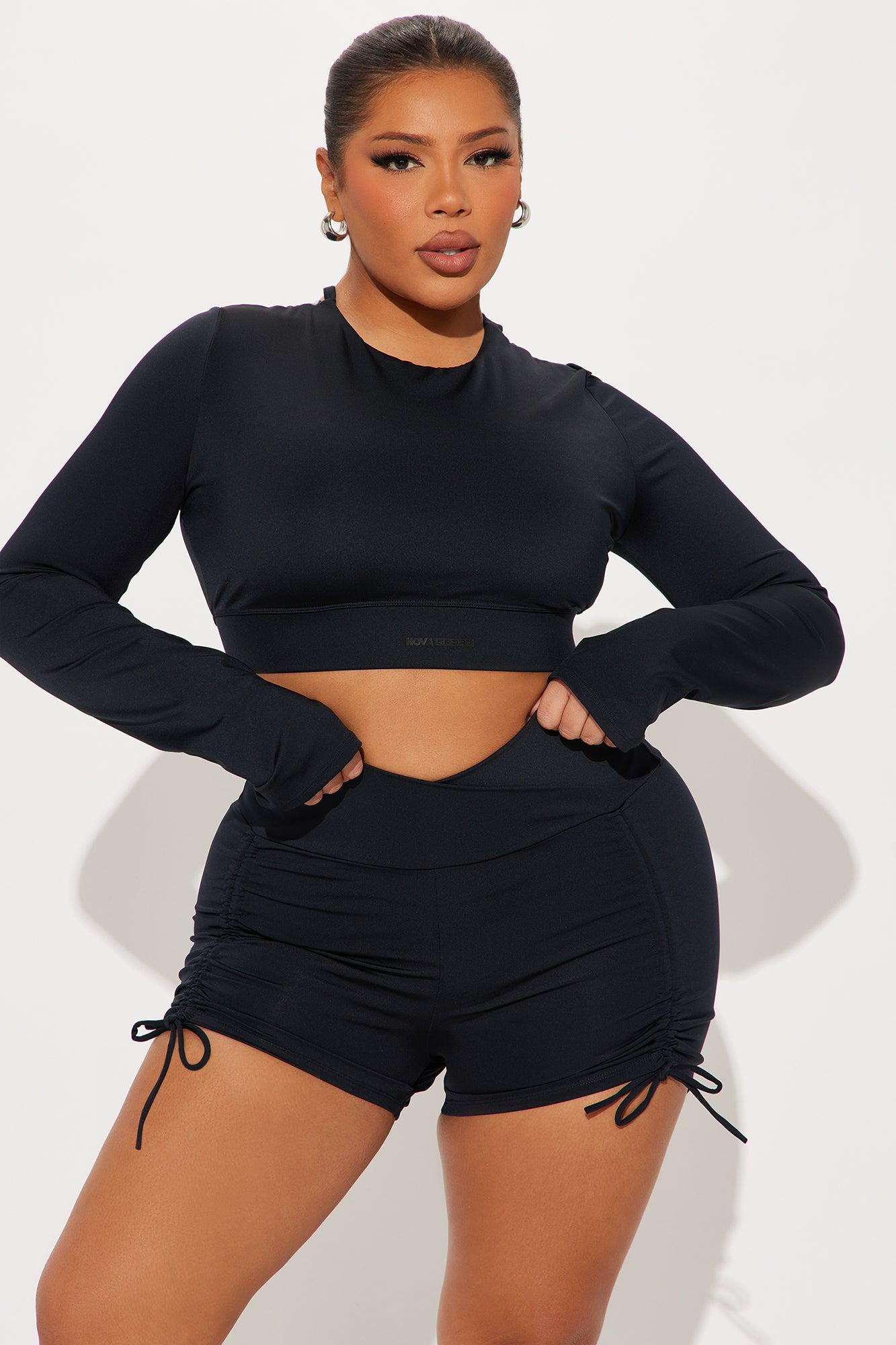 Pointe Play Elevate Active Top - Black Product Image