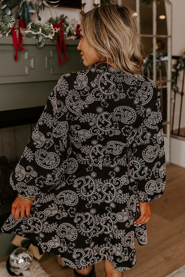 Blissful Beginnings Embroidered Mini Dress Product Image