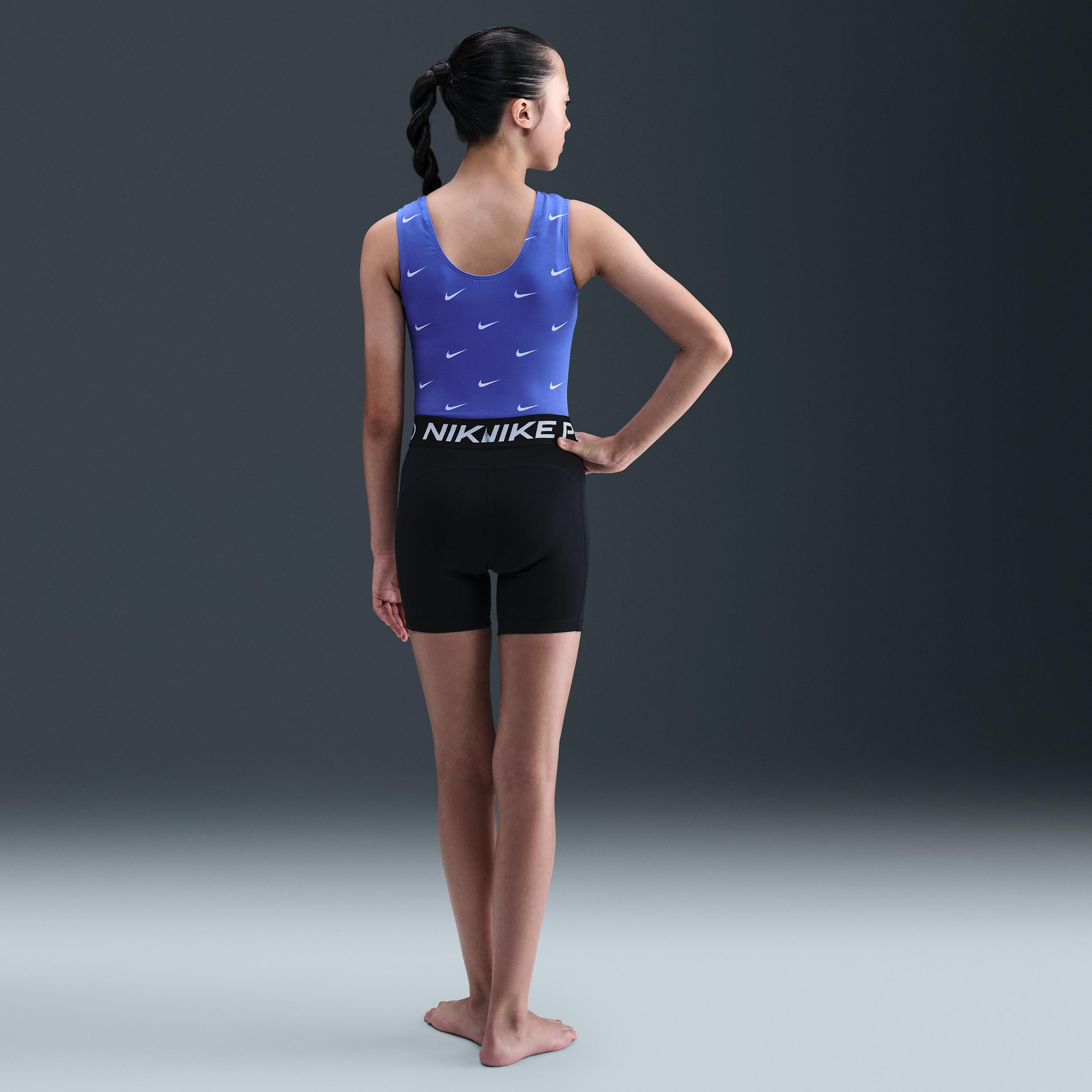 Nike Womens Gymnastics Nike Womens Repeat Swoosh Leotard | NKA024-63A Product Image