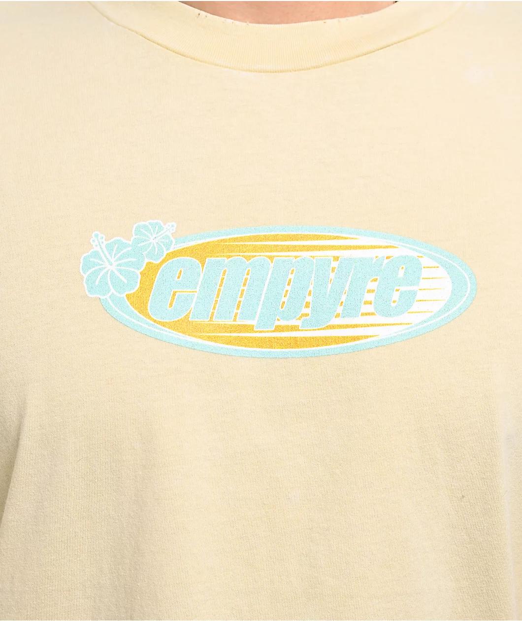 Empyre Retro Logo Natural T-Shirt Product Image