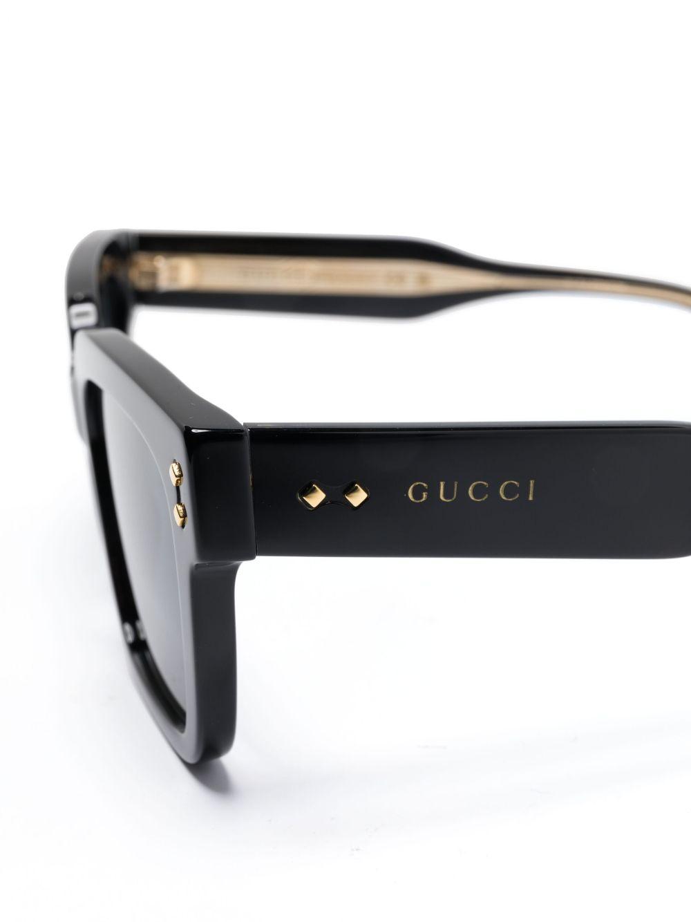 rectangular -frame sunglasses Product Image