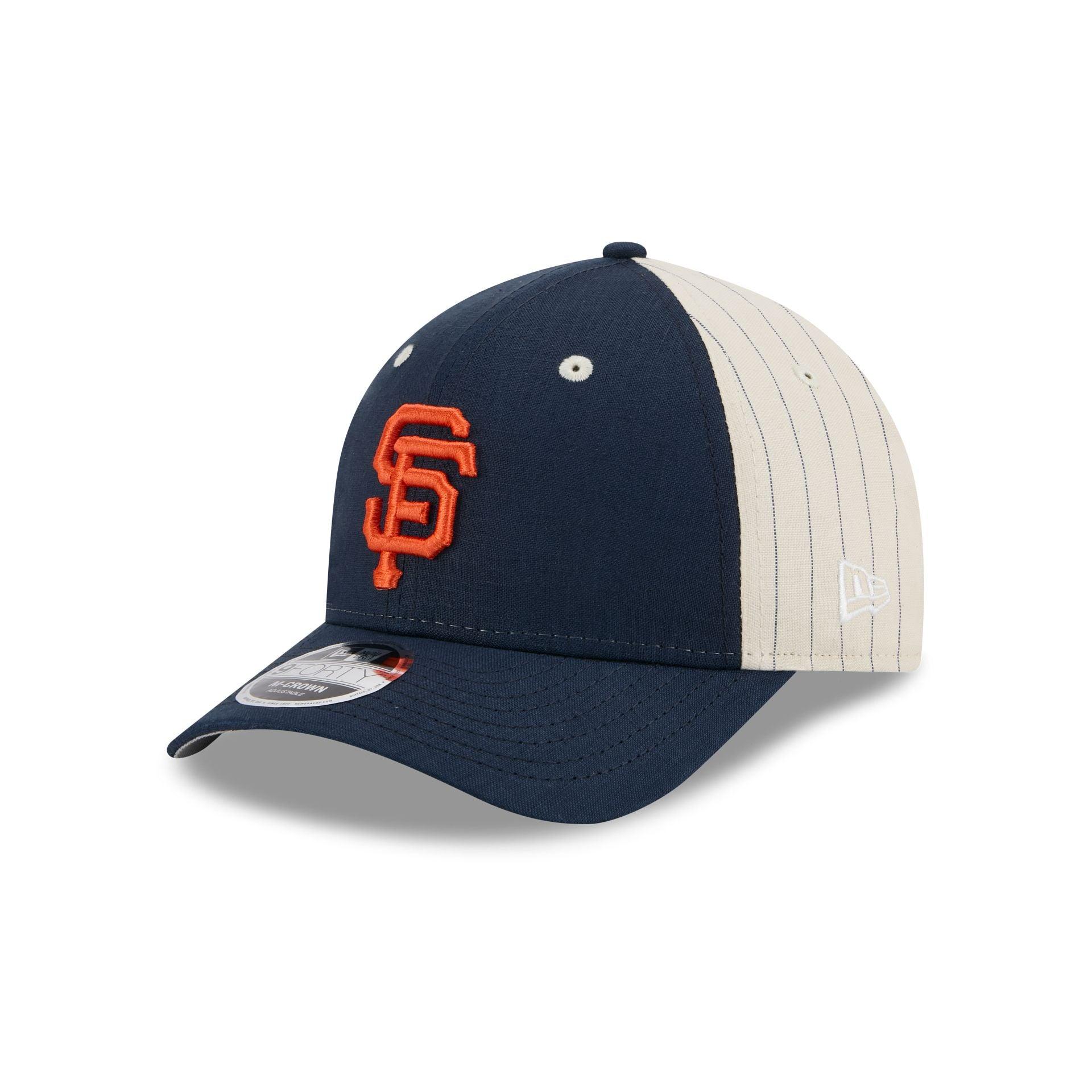 San Francisco Giants Linen 9FORTY M-Crown Snapback Hat Male Product Image