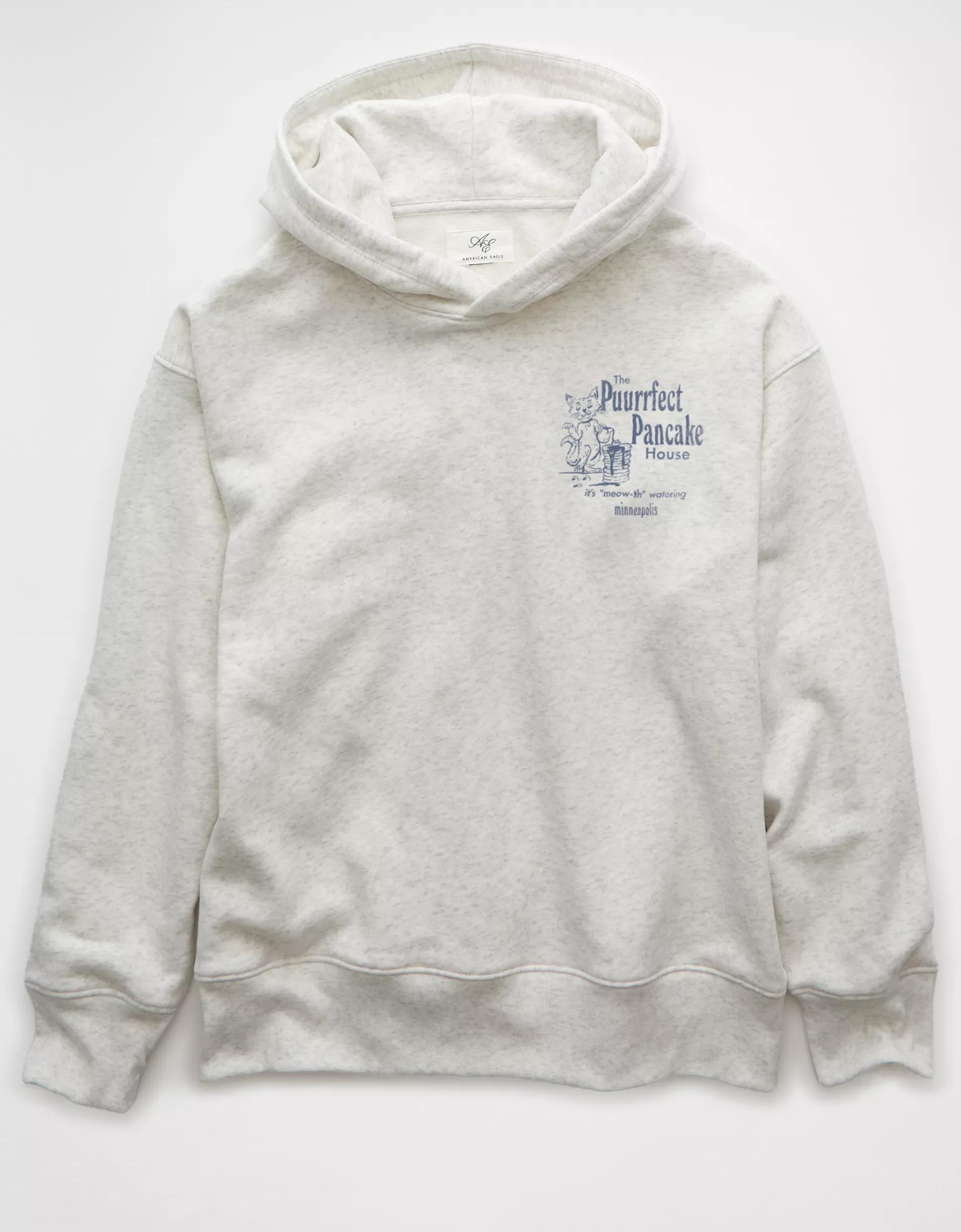 AE Everyday Luxe Food Graphic Hoodie Product Image