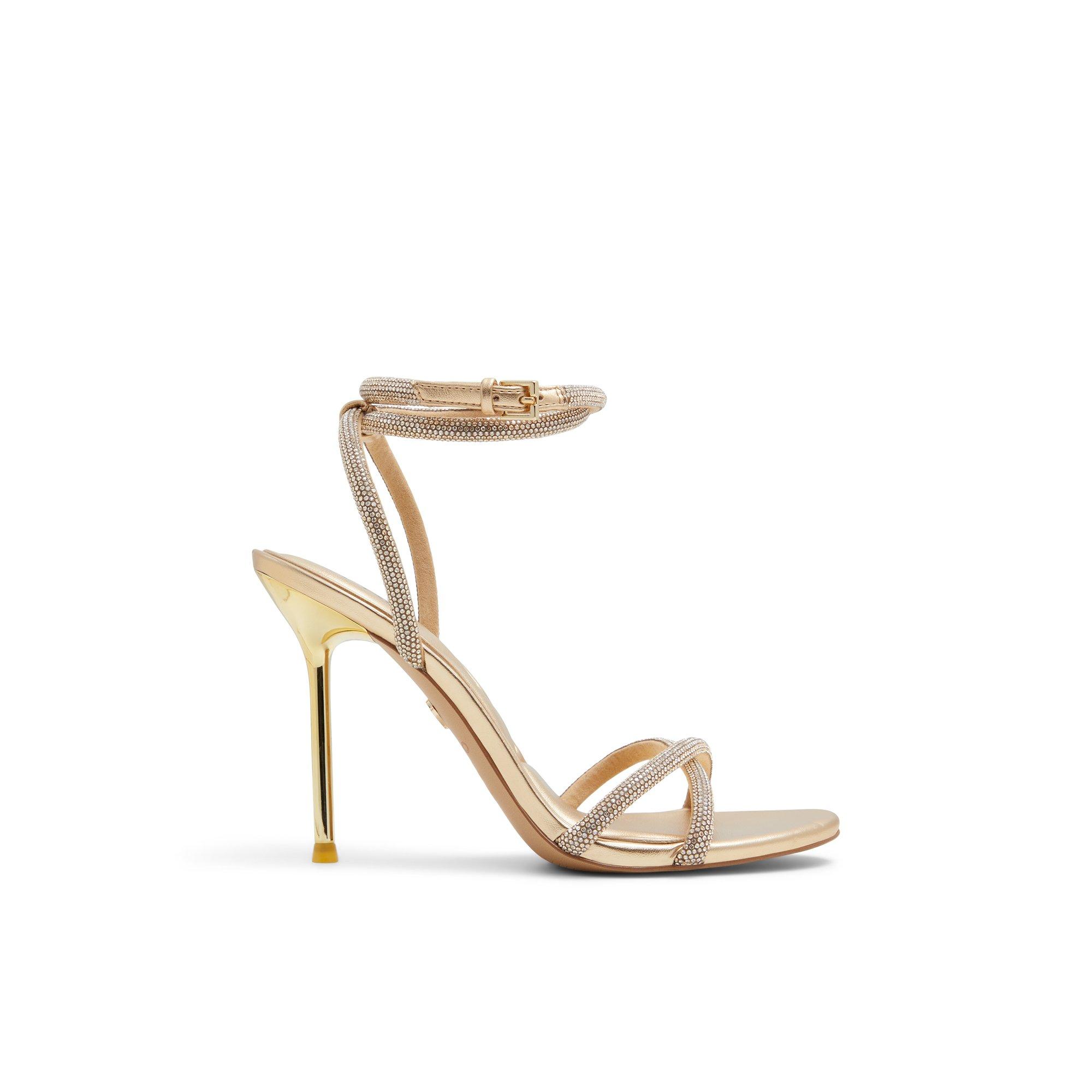 Manaelden Gold Women's Heeled sandals | ALDO US Product Image