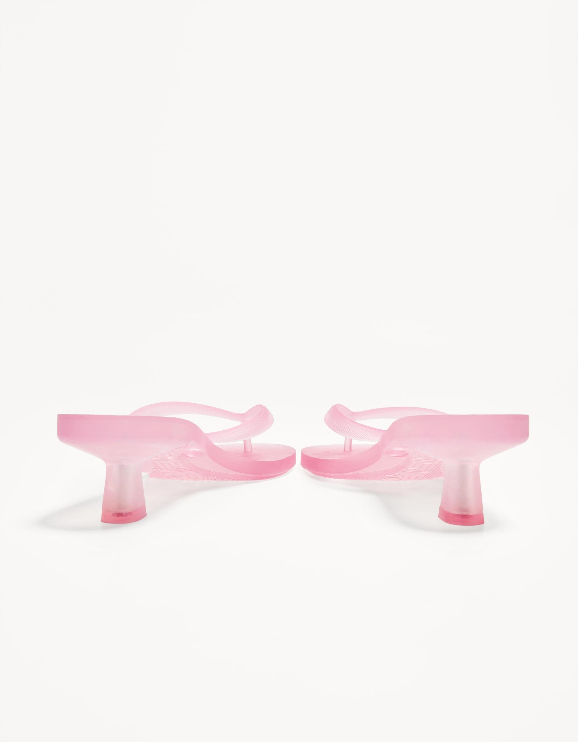 Jelly heeled sandals Product Image