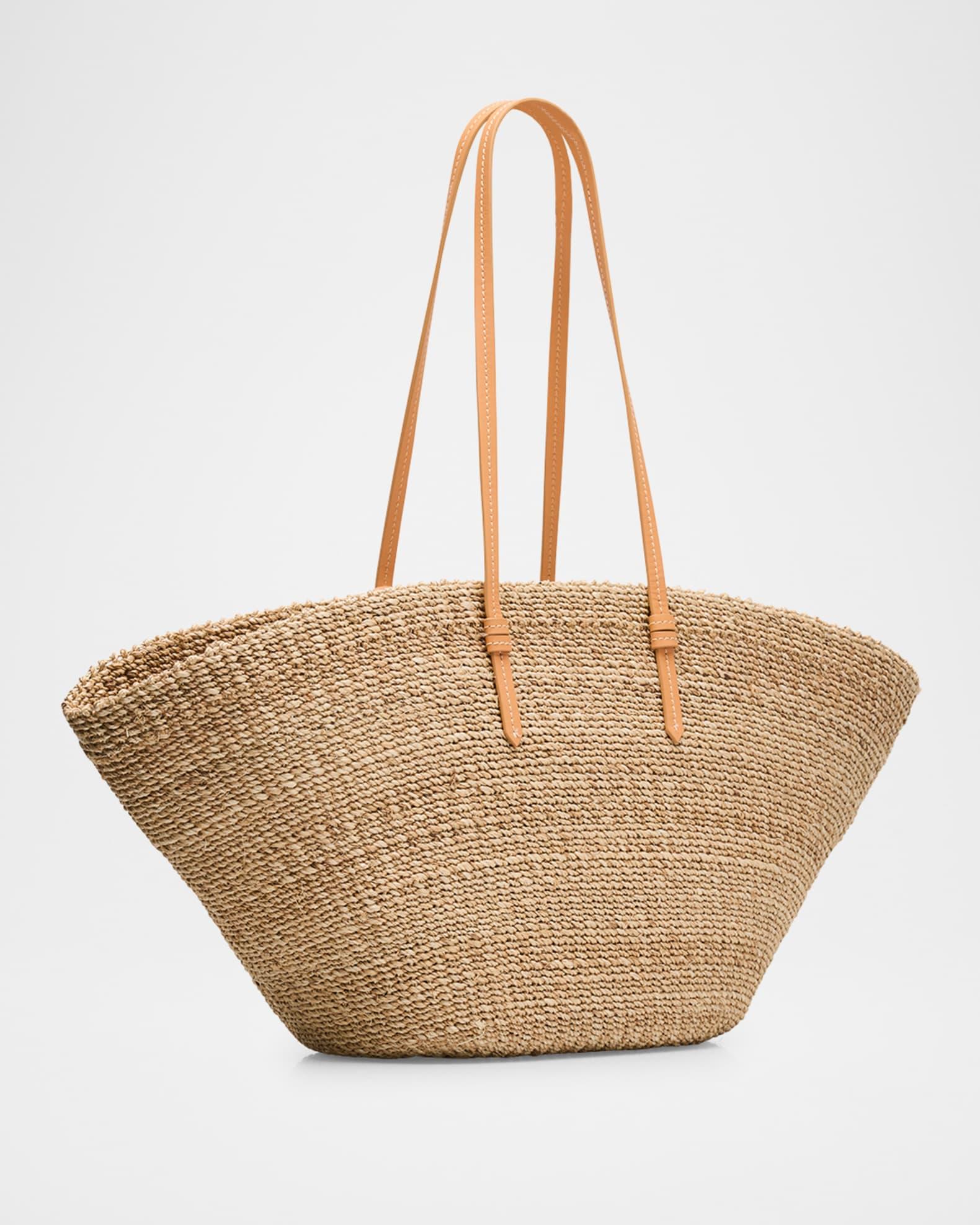 The Charm Crochet Straw Tote Bag Product Image