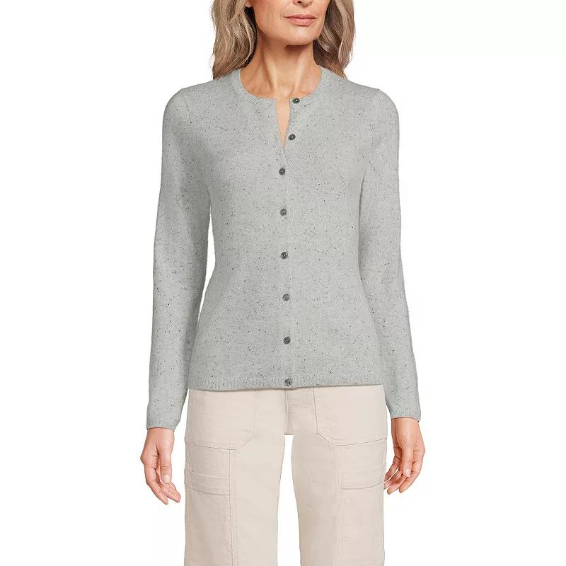Women's Lands' End Classic Cashmere Cardigan Sweater,  Product Image