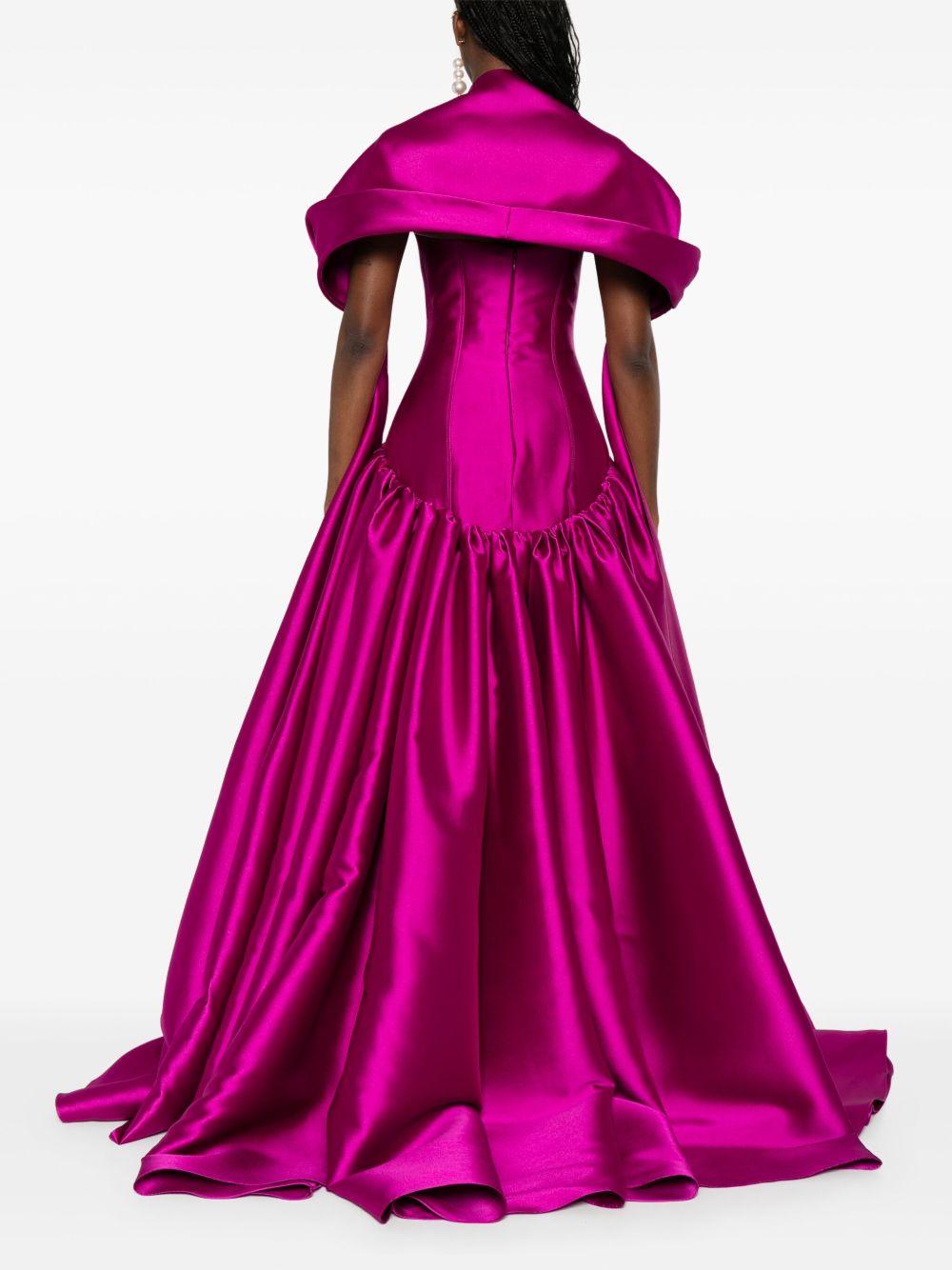 satin gown Product Image