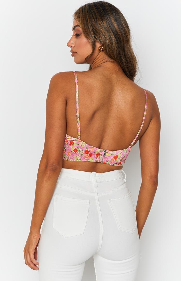 Cressida Corset Red Print Product Image