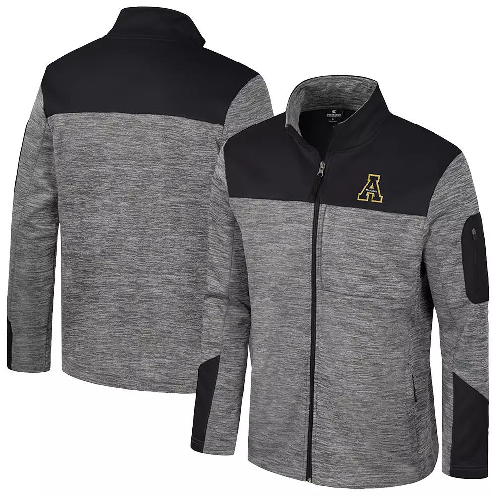Men's Colosseum  Gray/Navy Georgetown Hoyas Guard Full-Zip Jacket, Size: 2XL, Grg Grey Product Image