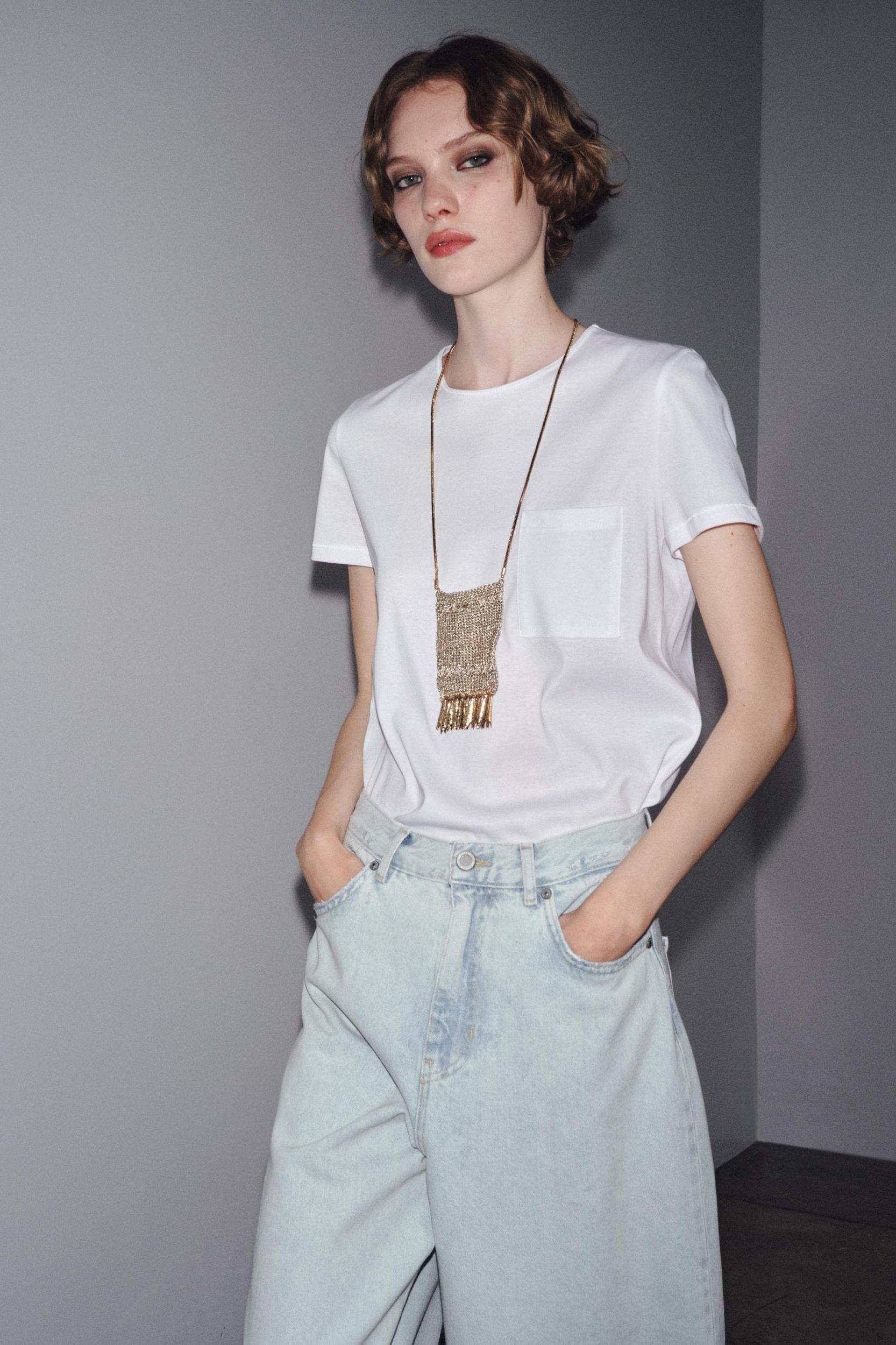 ZW COLLECTION HIGH WAIST PALAZZO JEANS Product Image