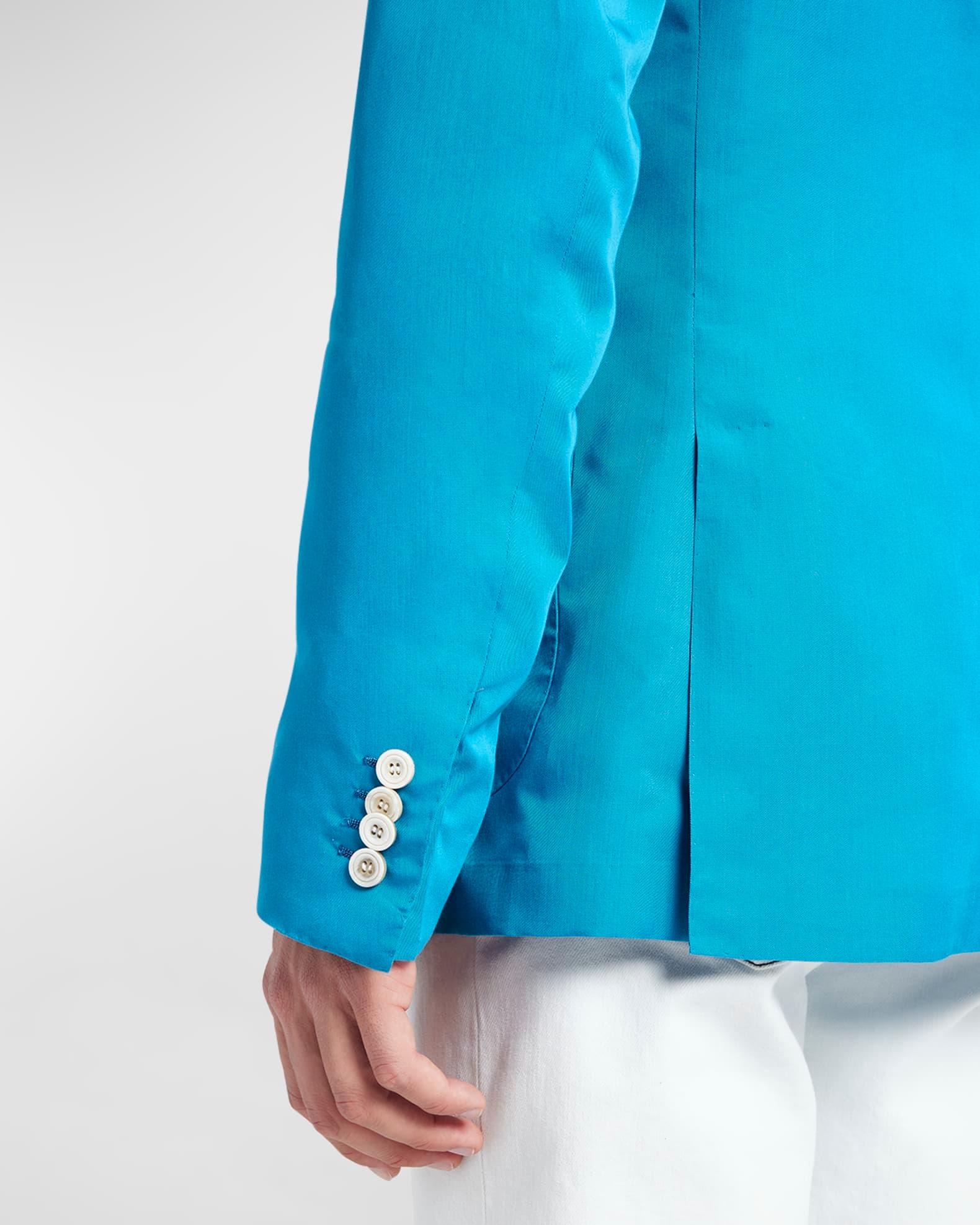 Men's Solid Lyocell-Blend Sport Coat Product Image