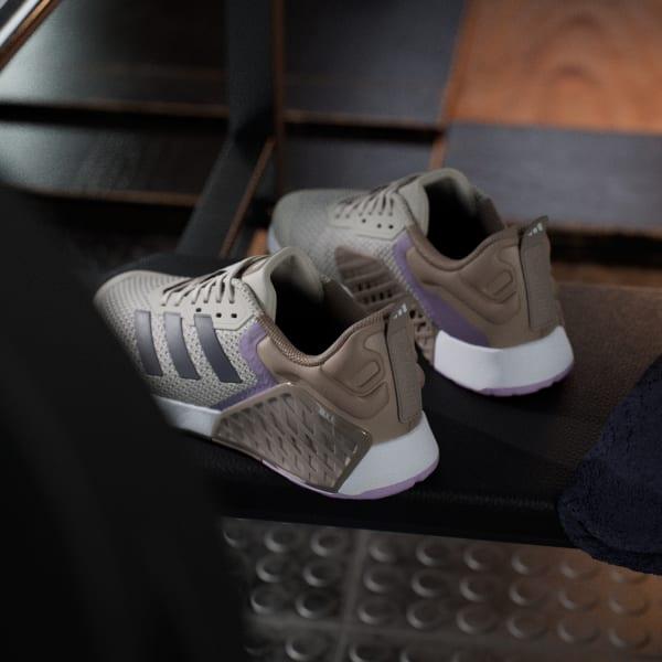 adidas Dropset 3 Training Shoes Beige 7 Womens Product Image