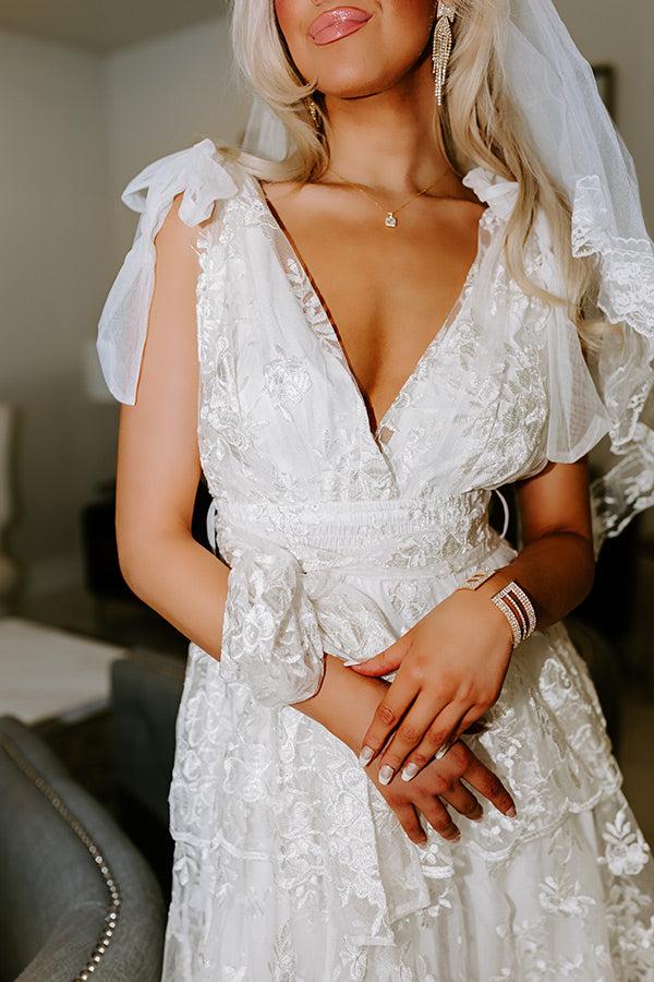 The Olivia Rose Embroidered Tiered Midi Product Image