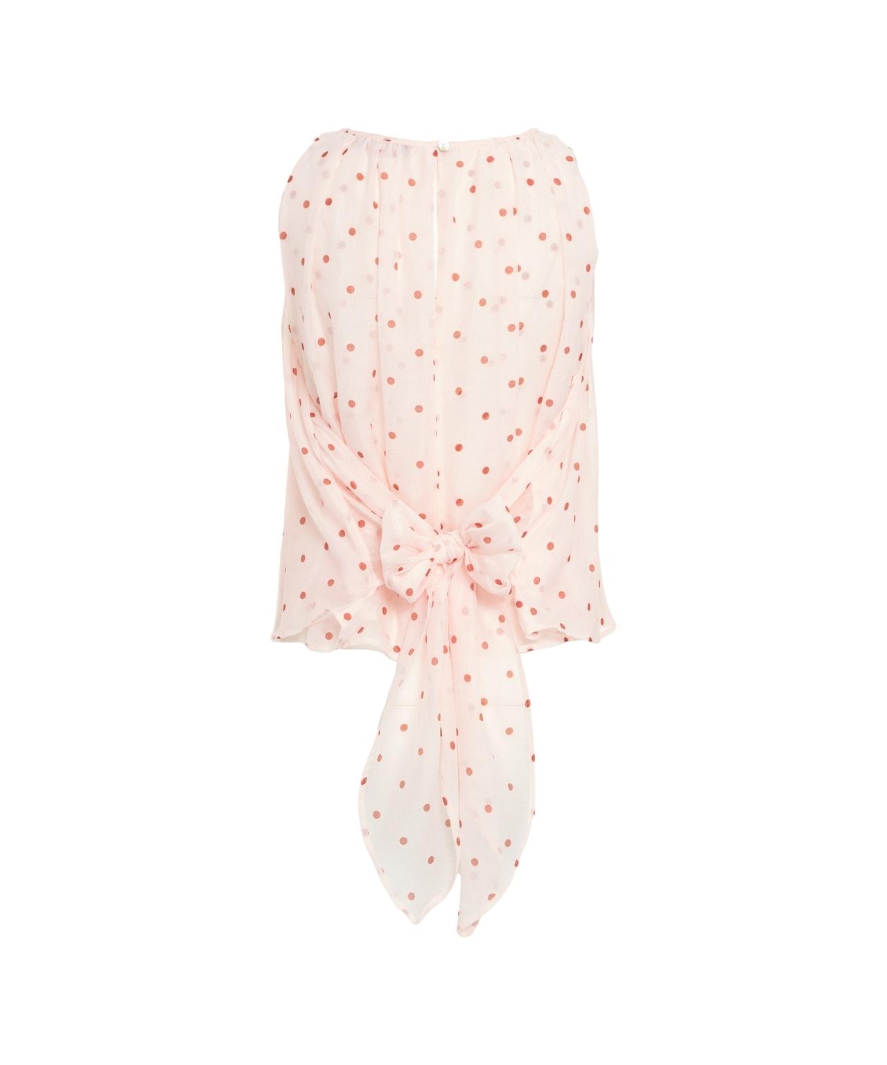 Polka dots blouse Product Image