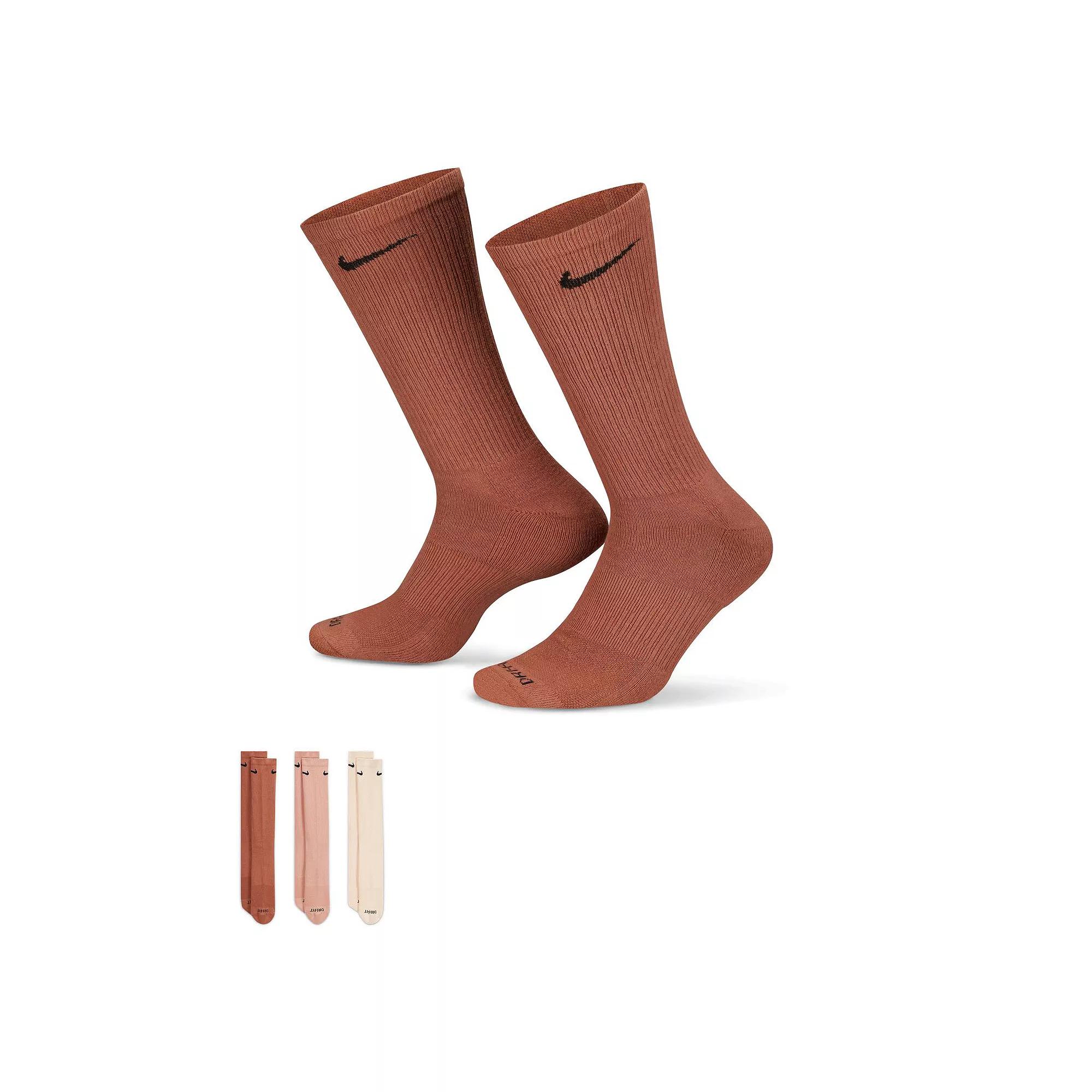 Nike Unisex Everyday Plus Cushioned Training Crew Socks (3 Pairs) Product Image