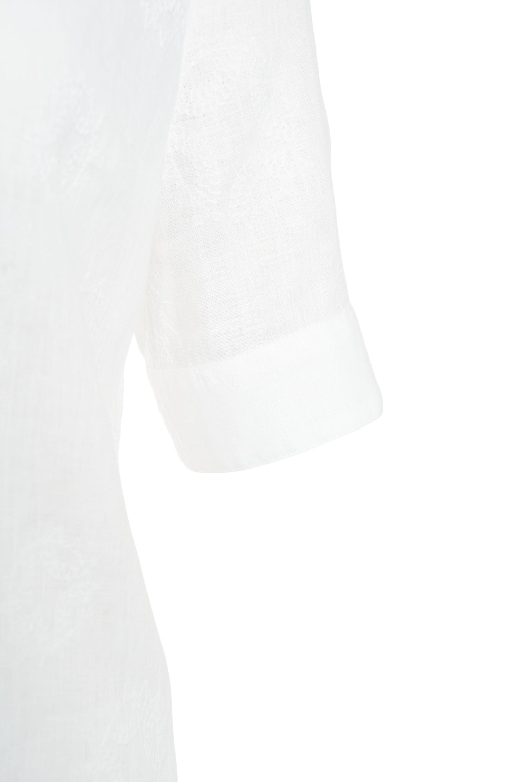 Linen dress with embroideries Product Image