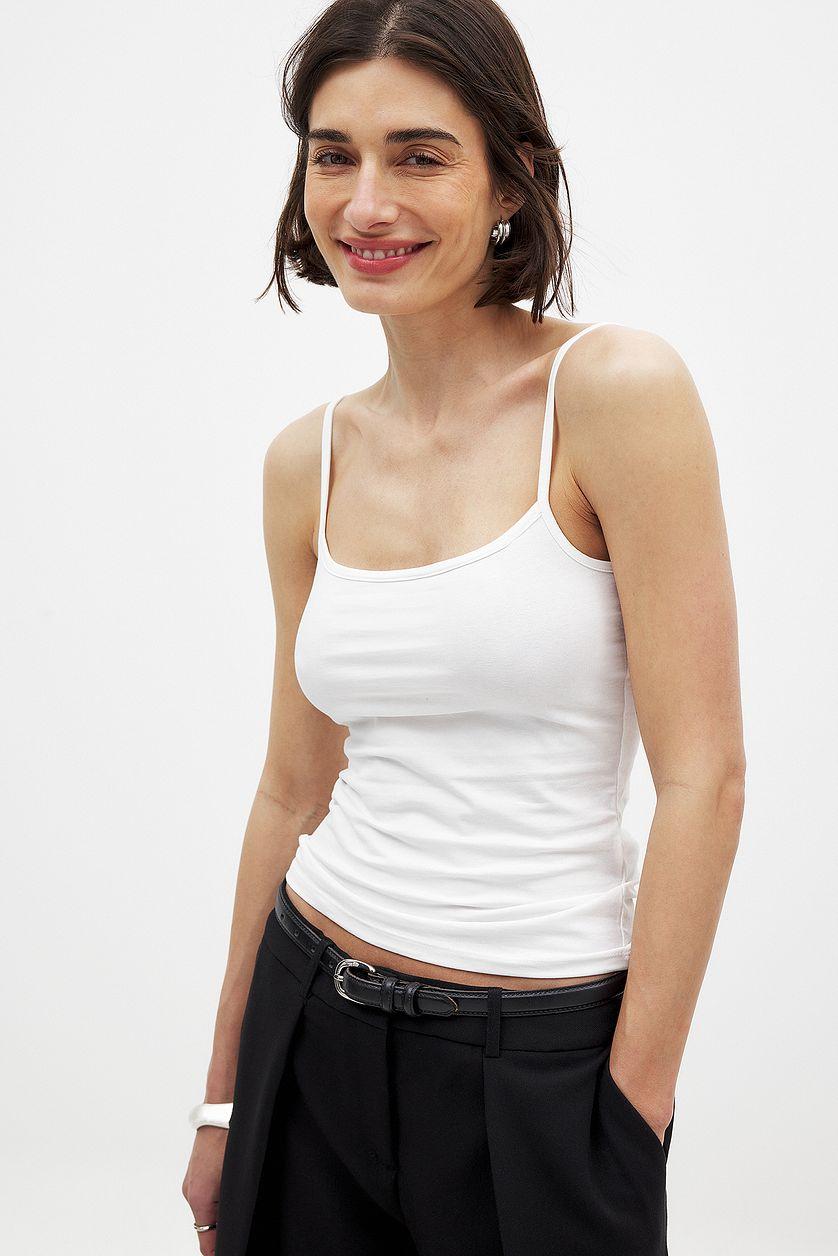 Thin Basic Strap Singlet Product Image