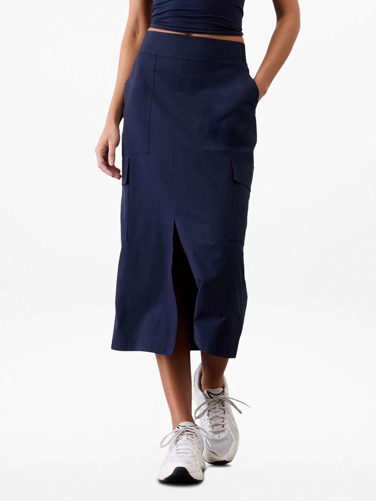 Brooklyn Heights High Rise Cargo Skirt Product Image