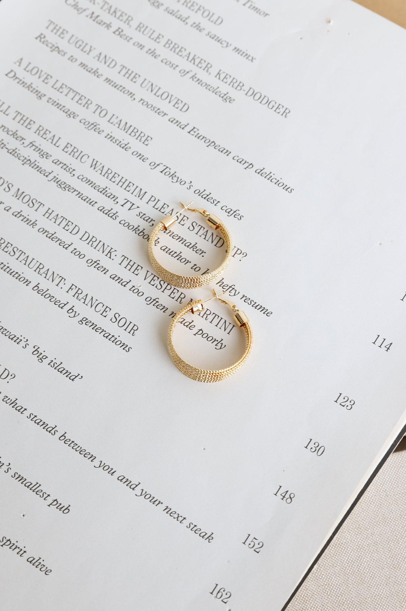 Goddess Of Joy Earrings Gold Product Image