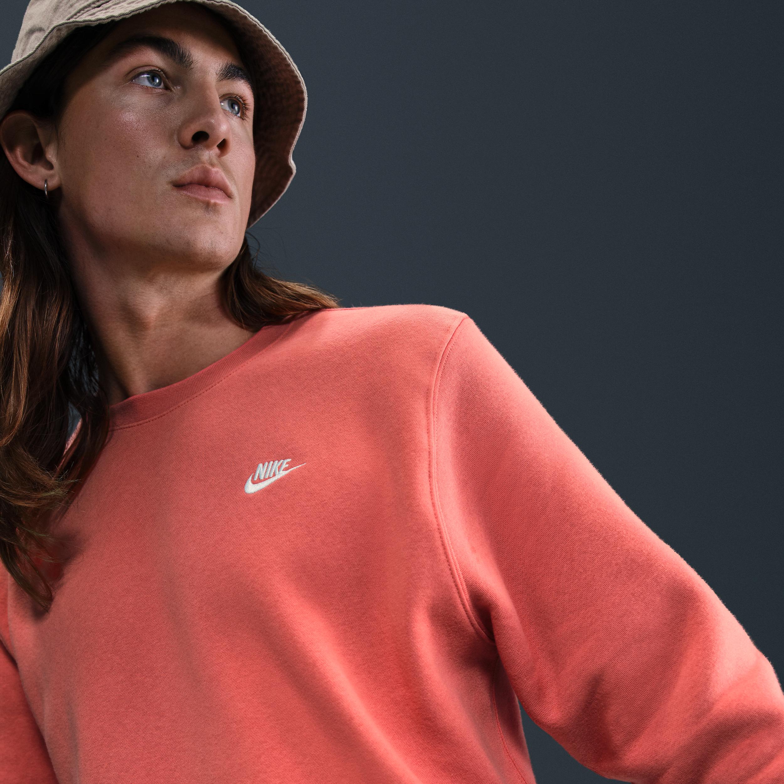 Nike Mens Club Fleece Crew | FN3886-814 Product Image