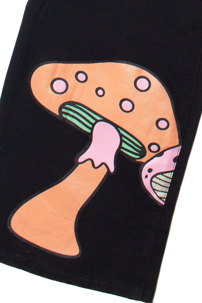 Pastel Neon Mushroom UFO Jeans Product Image