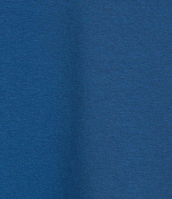 Eileen Fisher Plus Size Organic Cotton Blend Cozy Brushed Terry Round Neck Long Sleeve Box Top Product Image
