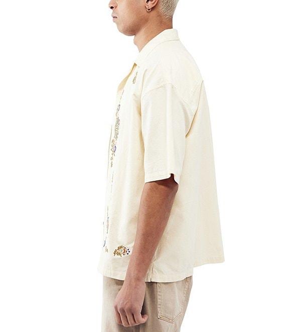 BDG Urban Outfitters Short Sleeve Embroidered Woven Shirt Product Image