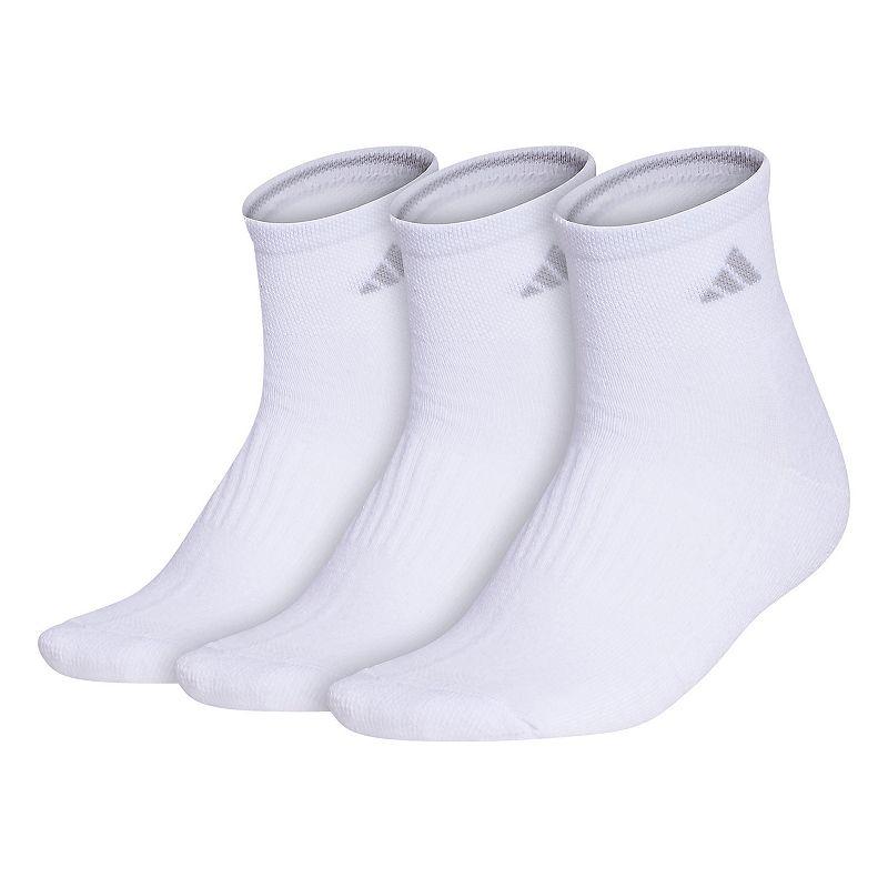 Women's adidas Cushioned 3.0 3-Pack Quarter Socks,  Product Image