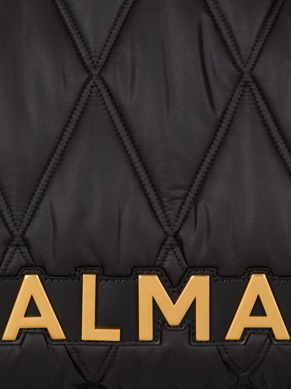 Voyage bag-grid quilted duffle bag Product Image