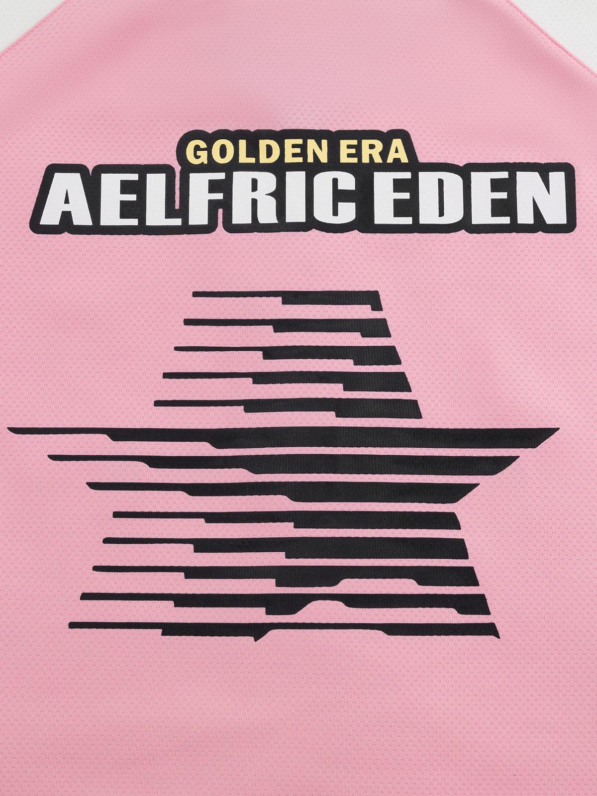 Aelfric Eden Color Blocking Raglan Sleeve Tee Product Image