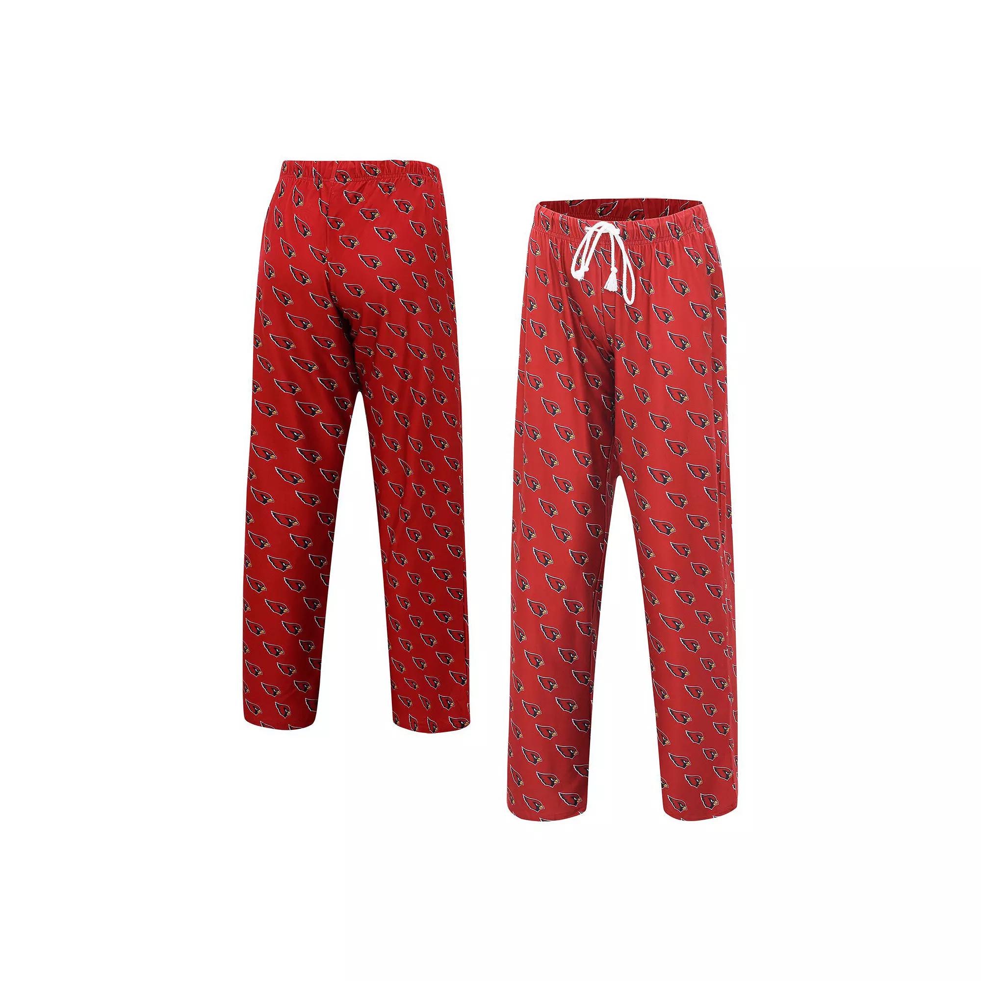 Women's Concepts Sport Cardinal Arizona Cardinals Gauge Allover Print Sleep Pants,  Product Image