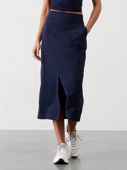 Brooklyn Heights High Rise Cargo Skirt Product Image