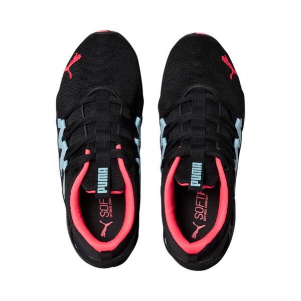 PUMA Riaze Prowl Women's Training Shoes in Black/Ignite Pink/Aquamarine Product Image