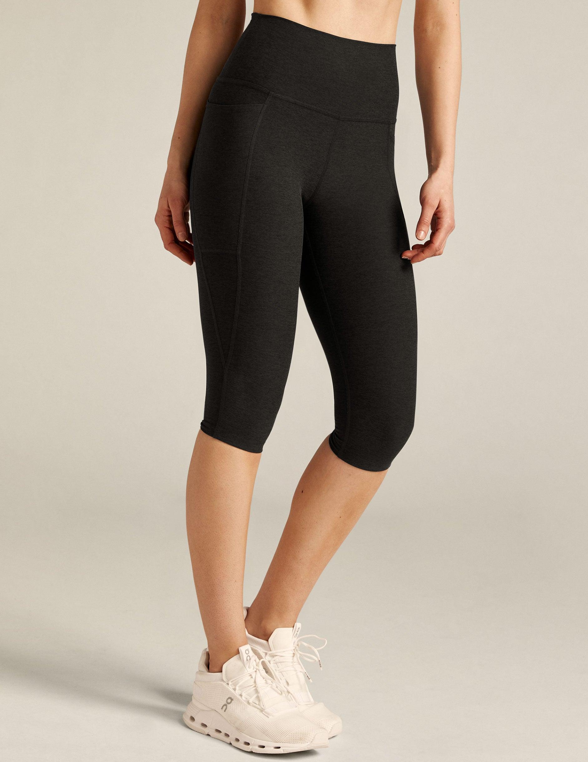 Spacedye High Waisted Pocket Pedal Pusher Legging Product Image