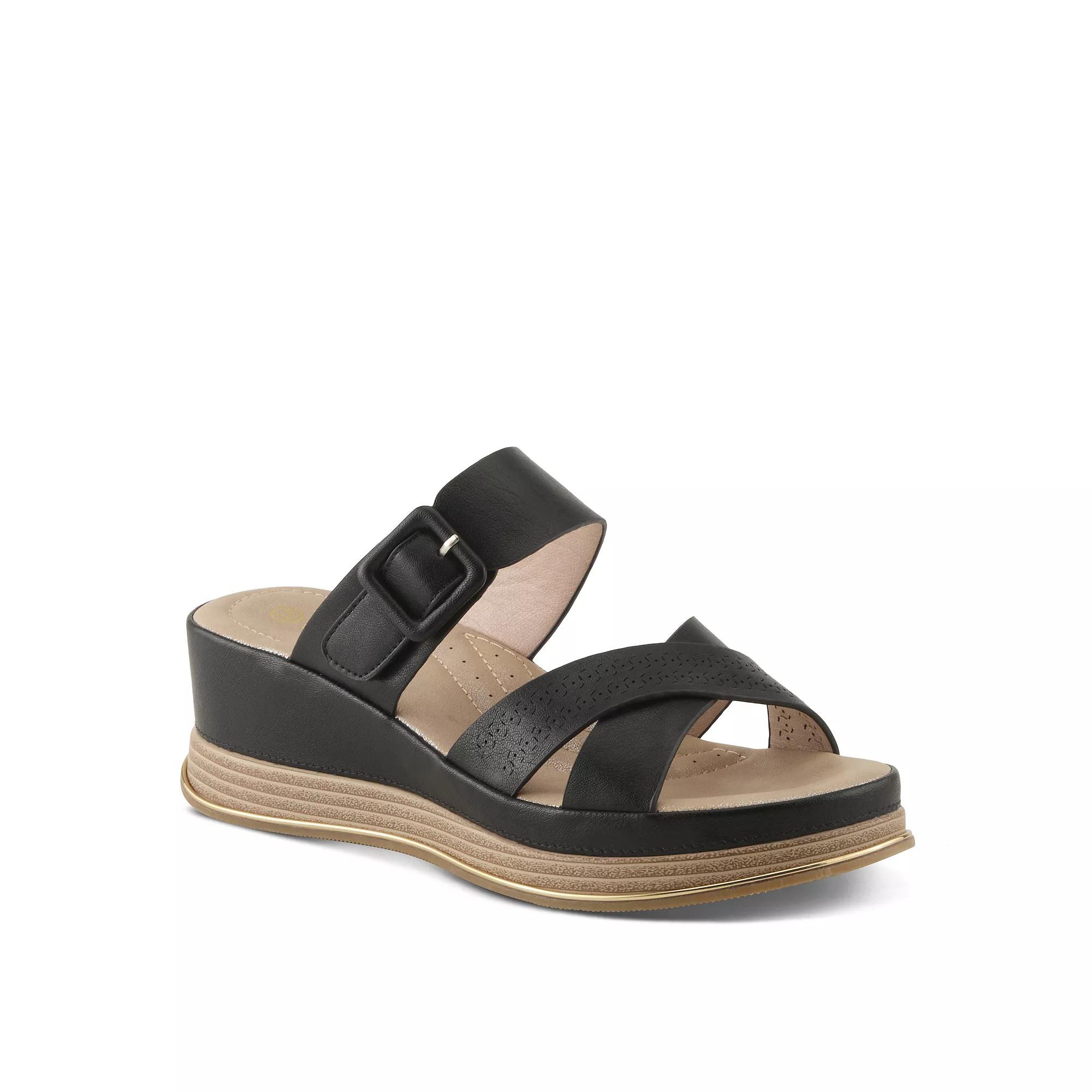 Patrizia Women's Cattaneo Slide Sandals, Size: 40, Black Product Image