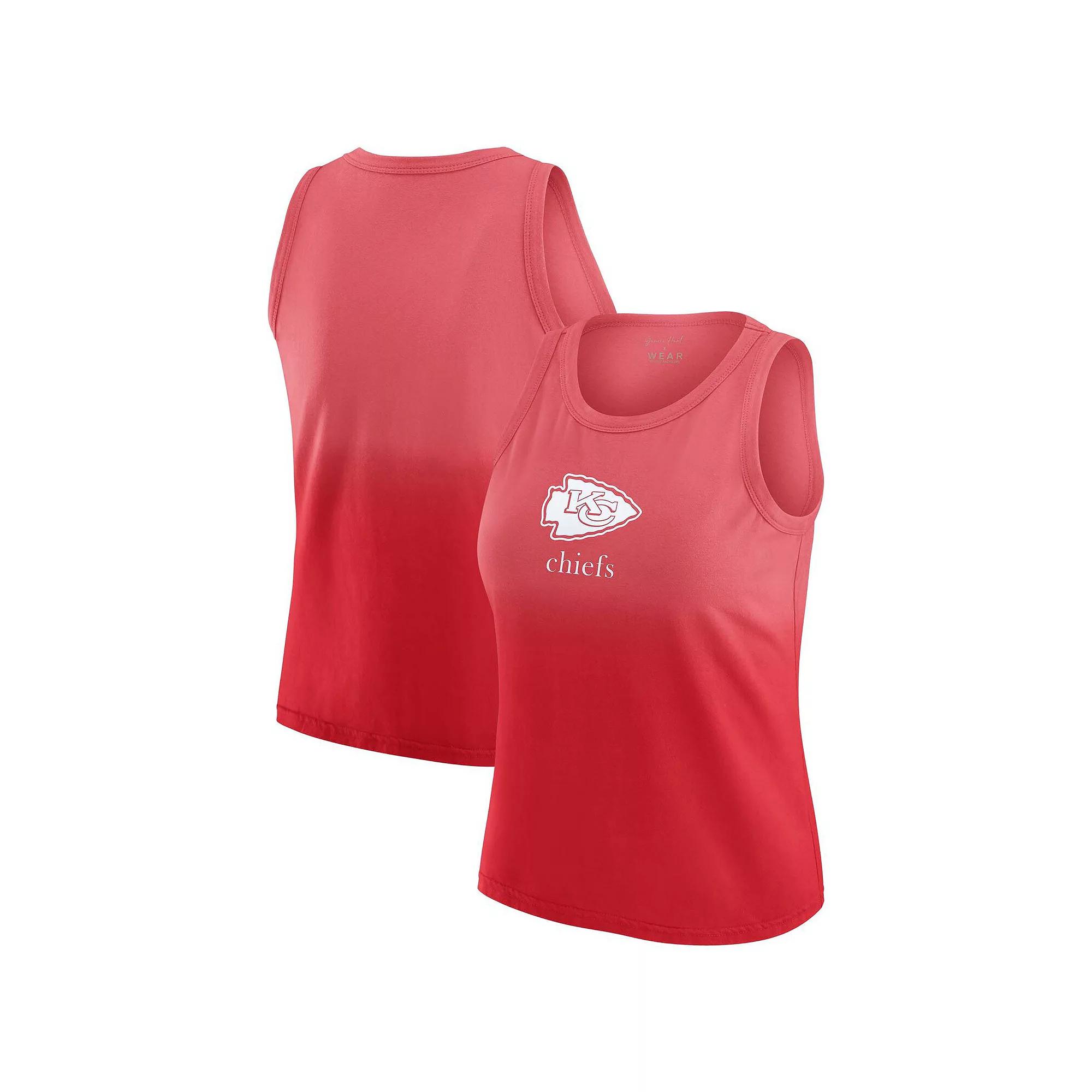 Women's WEAR by Erin Andrews x Gracie Hunt Navy Seattle Seahawks Ombre Tank Top,  Product Image