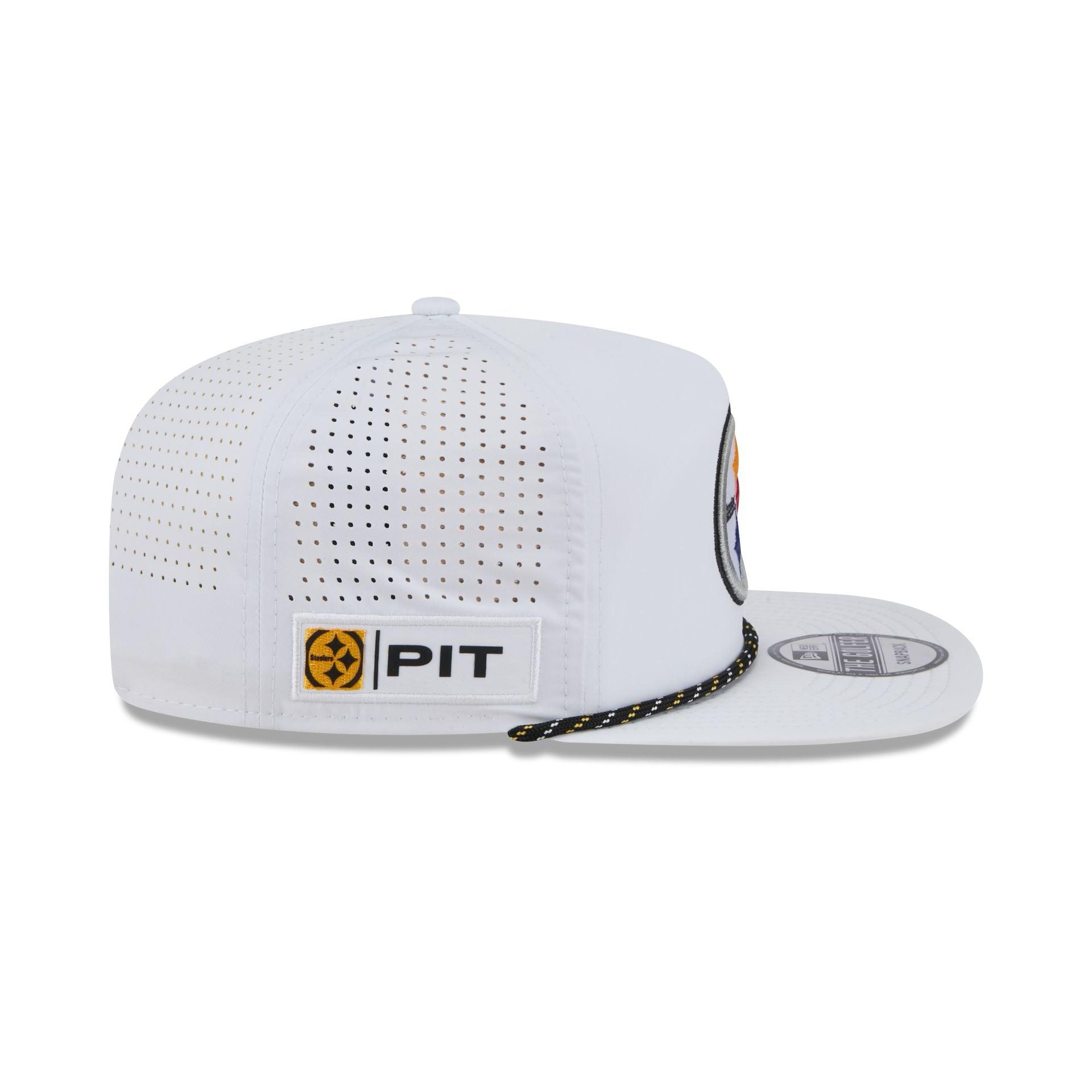 San Francisco 49ers Optic White Performance Rope Golfer Hat Male Product Image