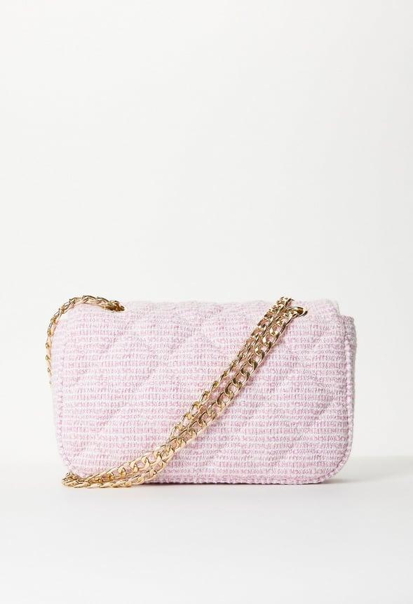 Quilted Push Lock Crossbody Product Image
